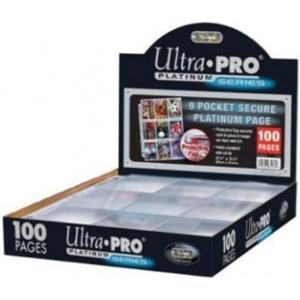 Ultra PRO Platinum 9 Pocket Secure Platinum Cards, Clear