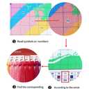 Dooxvey Cross Stitch Kits for Adults Stamped Full Range of Embroidery Starter Kits for Beginners 11CT Printed Cross Stitch Patterns Needlepoint Kits Stamped Crossstitching-Wolf Falls 16x20 inch (ColorKit32)