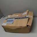 Lahome Checkered Easy Jute 5x7 Area Rugs, Washable Outdoor Patio Rug for Living Room Diamond Indoor Outdoor Carpet, Farmhouse Geometric Non Slip Black Carpet for Backyard Dining Room (Black/Checkerboard -2)