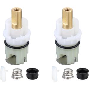 RP25513 Faucet Cartridge for Delta Two Handle Faucet Repair Kit, Faucet Leak Repair Kit with Cartridge RP4993 Seats Springs (2 Pack)