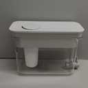 Culligan with ZeroWater Technology 33-Cup Water Filter Dispenser  Includes 5-Stage Advanced Water Filter, Certified to Reduce Lead, Total PFAS (Forever Chemicals), Mercury, Fluoride, and Chlorine