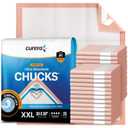 Chucks Premium Disposable Underpads 30x36 Ultra Thick Super Absorbent Chux Incontinence Bed Pads Disposable Adult with Adhesive Tape, Extra Large Pee Pads, Pet Training Pads 30x36 [25-Pack]