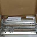 Ravinte 20 Pack Cabinet Handles Finger Edge Pulls 300mm/11.8 inch Silver Drawer Edge Pulls Brushed Nickel Finger Pulls for Cabinets Concealed Handles (8.8" Hole Center,11.8" Overall Length)