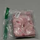 3 Pcs Makeup Bag Cosmetic Bag Set for Girls Women Travel Organizer Bathroom Toiletry Pouch Large Capacity Storage Bag (Strawberry Pink)