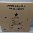 Set of 3 Spiral Outdoor Lighted Christmas Tree, 3/4/6 Feet Christmas Lights with 7" Star Topper, UL Certification Collapsible Spiraling Tree Light Kit for Xmas Patio Wedding Decoration, Multicolor