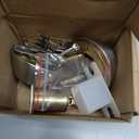 Double keyed Deadbolt Lock - Keyed on Both Sides, 2-Way Adjustable Cylinder Deadbolt (Privacy/Passage), Satin Stainless Steel (Silver, Single Cylinder) (Silver, Double Side)