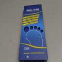 Plantar Fasciitis Feet Insoles Arch Supports Orthotics Inserts Relieve Flat Feet, High Arch (Mens 4-4 1/2 | Womens 6-6 1/2)