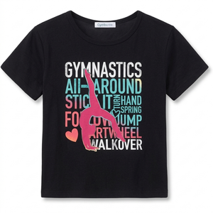 I Am A Gymnast Gymnastics Girls Boys Women Men Retro Sports TShirt (16-18)