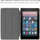 for Amazon Kindle All New Fire 7 SR043KL 7th/9th Generation Smart Cover,Ultra Slim Folio Stand Leather Case Cover with Auto Sleep/Wake Up for Kindle Fire HD7 7" (2017/2019 Release) (Graffiti)
