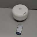 Aromatherapy Essential Oil Diffuser for Room: 500ml Colorful Aroma Air Humidifier with Adjustable Cool Mist Mode, Waterless Auto Off Ultrasonic Diffusers for Large Room Home Office(Brown)