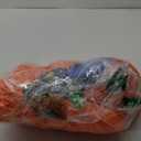 Joliyoou 5FT Fall Day Inflatable Decoration, Lighted Air Blown Scarecrow Sitting on Pumpkins with Crow Standing On, Built-in LED Lights for Halloween Thanksgiving Harvest Indoor Outdoor Decor