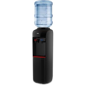 VECYS Hot and Cold Water Cooler Dispenser 3 or 5 Gallon with Child Safety Lock, Built-in Refrigerating Compressor and 304 Stainless Steel Reservoir