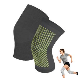 Bamboo Knee Sleeves, Knee Brace for Women Men Knee Pain | Bamboo charcoal blend offers soothing warmth and joint stability. Non-slip,breathable design for daily Use(Black,XXL) (XXL)