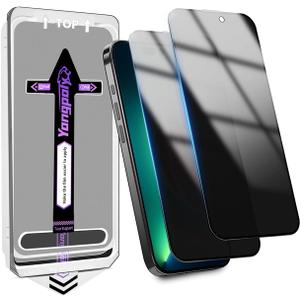 Generic Tempered Glass Screen Protector For iPhone 13/13 Pro /14, Auto Dust Elimination Installation HD Clear, Bubble Free, Easy Installation