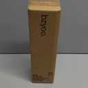 bzyoo 24oz Insulated Water Bottle with Clear Chug Lid - 100% Leakproof Stainless Steel Bottle, Aurora Iridescent Blue, BPA-Free Double Wall Vacuum Flask for Hot & Cold Drinks, Fits Car Cup Holders