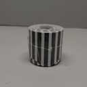65 Feet Scalloped Bulletin Board Border Self Stick Classroom Striped Borders Wavy Line Border for Bulletin Cork Board Desk Classroom Christmas Party Supplies Decor (Black and White Stripes)