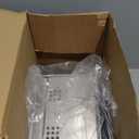 Qualirey 2 Pieces Mousetrap with Clear Lid Multiple Catch Mouse Trap Metal Mouse Trap Box for Indoor Outdoor and Other Scenes, Silver, 9.25 x 7.2 x 5.39 Inch