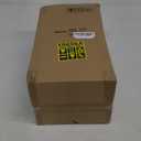 Lanterns Decorative Outdoor&Indoor, Set of 2 (15"&11") Beige Metal Lantern Decor with Glass, Candle Holder for Porch, Patio, Garden, Fall, Wedding, Christmas, Table Centerpiece