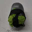 Hikenture Camping Pillow with Removable Cover - Ultralight Inflatable Pillow for Neck Lumbar Support - Upgrade Backpacking Pillow - Washable Travel Air Pillows for Camping, Hiking, Backpacking (Green)