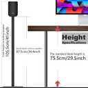 34" Height Speaker Stands Compatible with Bose New Lifestyle Ultra Speaker (2 Pack)