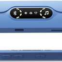 Pillow Speaker for Sleeping, Mini Bone Conduction Bluetooth Under Pillow Speaker with 10 Soothing Sounds, Sleep Timer, TF Card Support for Side Sleepers & Deep Sleep, Blue