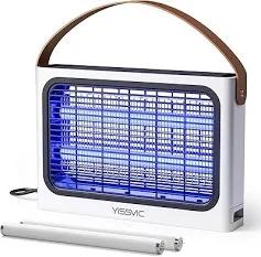 YISSVIC 20W Indoor Bug Zapper Fruit Flies Bug Zapper Plus Extra 4 Bulbs