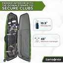 Samsonite Tour Classic Golf Hard Case Golf Travel Bag, Lightweight & Durable ABS Shell, 360 Degree Multi-Directional Wheels