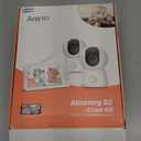 ARENTI Baby Monitor with 2 Cameras, 2K/3MP WiFi 6 Camera and Audio, 5-inch Wireless Screen, Smartphone App, Super Night Vision, Crying Detection, Auto Tracking, Temp&Humidity Sensor (D3 Set)