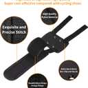 Toe Clips Straps for Peloton Bike Adjustable Metal Pedal Adapters with Regular Sneakers Using Clips On Toe Cages Indoor Cycling Exercise Fitness Bikes