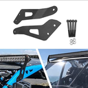 DaSen Upper Roof Light Bar Mount Brackets for 50" Curved/Straight Light Bar Compatible with Can-am Maverick X3 & X3 Max DS RS MR Turbo R 2017-2025 & LED Light Bar