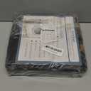 Washable Area Rugs 2'x3' Non-Slip Modern Abstract Soft for Living Room Entryway Bedroom Nursery, Print Pattern, Dark Black Gold