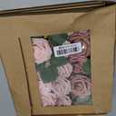 Ling's moment Artificial Flowers, 50Pcs 3" Roses in Dusty Rose Shades, Realistic DIY Foam Floral Decor for Wedding Bouquets/Centerpieces, Outdoor Party Backdrops, Room/Table, Garden/Pot Decorations