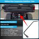 5341248-458 Rear Suspension Stabilizer Tube Sway Bar, Replaces Polaris Ranger Stabilizer Bar, Compatible with Polaris Ranger XP 1000, Ranger Crew XP 1000, Ranger 1000, Ranger Crew 1000 Sway Bar