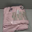 Diraysid Pink Grommet Blackout Curtains for Bedroom Thermal Insulated Room Darkening Curtains Drapes, 52 x 84, 2 Panels