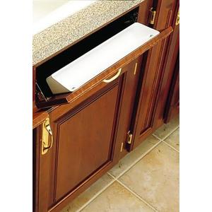 Rev-A-Shelf 2 Piece 6581 Sink Front Tray, Standard, White