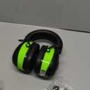 ZOHAN EM037 Bluetooth Hearing Protection,30dB SNR Noise Reduction Ear Protection with 1500mAh Rechargeable Battery,Headphones with 40H playtime for Mowing, Snowblowing, Construction,Workshops (Green)
