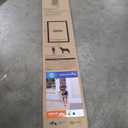 PetSafe Sliding Glass Pet Door - No-Cut DIY Install Doggy Door for Renters - Aluminum Frame - Adjustable Height 75 7/8" to 80 11/16" - Ideal for Medium Dogs Up to 40 lb - White