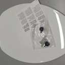 Bemis 170 Durable Plastic Toilet Seat, Elongated, White