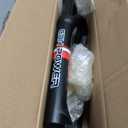 CDHPOWER 26" Suspension Fork, Single Shoulder 28.6mm Straight Tube Ultralight Aluminum Alloy Disc Brake (1-1/8" Headset included)