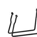Cavalry Saddlebag Supports for 2007-up Honda Shadow Spirit VT750C2 Shaft Drive (Black)