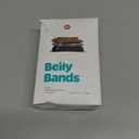 Pet Parents Washable Belly Bands for Dogs (3pack) + Extendrs Durable Dog Diapers - Premium Male Dog Diapers & Wraps (X-Small, Black) (Natural)