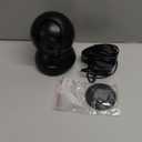 Tapo 1080P Indoor Pan/Tilt Wired Security Camera - Works as a Baby & Pet Monitor, Motion Detection, 2-Way Audio, Siren, Night Vision, Subscription-Free Local Storage or Optional Cloud, Black, C201