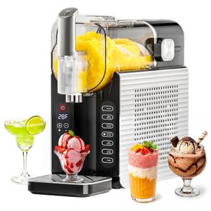LIFECREEK 88oz Slushie Machine, No-Ice Frozen Drink Maker | One-touch frozen drink maker with 7 presets and auto-clean for slushies, margaritas, milkshakes, and frappes.
