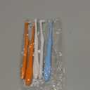 Patelai 6 Pieces End Tuft Toothbrush Single Tufted Toothbrush Soft Interdental Brushes Tooth Stain Remover for Implants Teeth Detail Cleaning Tooth Stain (Bright Colors)