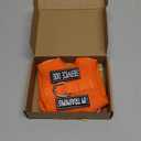 Sunraymascota Dog Harness for Puppy  Adjustable Reflective Easy Put On Soft Mesh Vest for Small Dogs with 2 Patches (Orange,XXXS) (XXXS(Neck:6.2-7.8",Chest:8.2-10.1"))