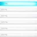6 Pack T8F10W BL 10W Replacement Bulbs T8 10 Watts Fluorescent Tube for 20W Device 13 Inch 365-nm Black Light