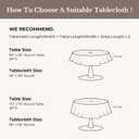 Romanstile Round Waterproof Tablecloth, Stain Resistant Washable Table Cloths Wrinkle Free Polyester Table Covers for Kitchen Dining Party Wedding Indoor and Outdoor - White, 90 Inch