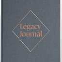 Skyline Grandparent Memory Book – Family Tree & Legacy Journal – Birthday Gifts for Nana, Grandpa & Grandma from Grandchildren (Space Blue)