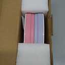 Elk and Friends Kids 7.8 Porcelain White Plates with Silicone Sleeves | Suitable for Babies/Toddlers | Microwave & Dishwasher Safe | Non Slip Dinnerware | Snack Dishes | 2 Pack (Blush/Lilac)