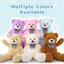 MaoGoLan Giant Teddy Bear 4 Feet,Adorable and Cuddly Big Bear Stuffed Animal 47", Classic Teddy Bear Plush Gift Decoration for Baby Shower,Party,Birthday,Valentines Day,Mint Green
